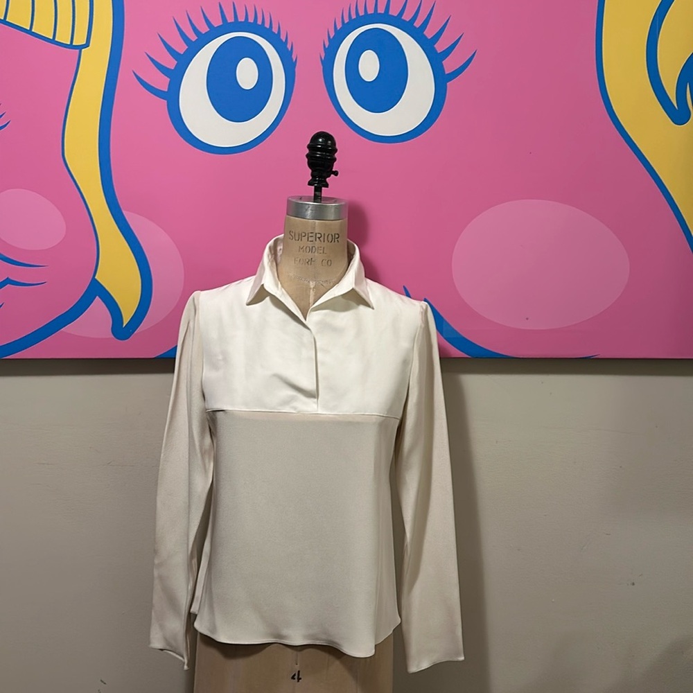 Peter Cohen Ivory Blouse